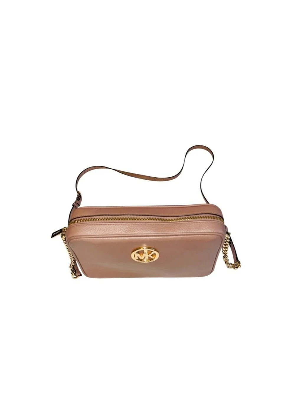 Michael Kors Pink Blush Jet Set Fulton Crossbody